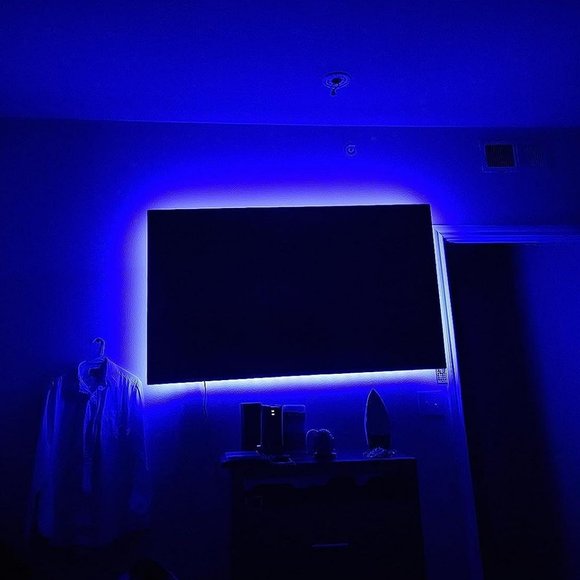 16.4ft Light for 45-75 Inch RGB TV Music Sync Bluetooth USB Powered for Bedroom - Picture 7 of 9